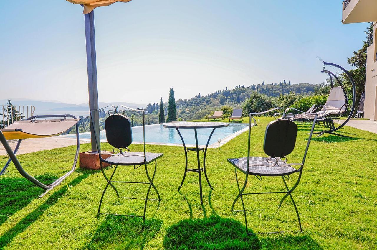 Ionian Sea View Villa By Whitedreamvillas Kato Korakiana المظهر الخارجي الصورة