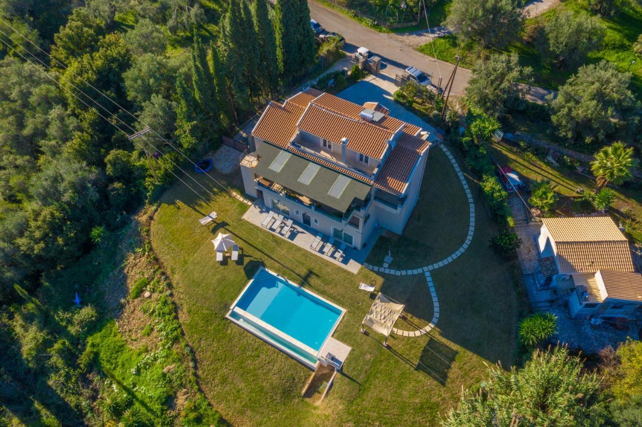 Ionian Sea View Villa By Whitedreamvillas Kato Korakiana المظهر الخارجي الصورة