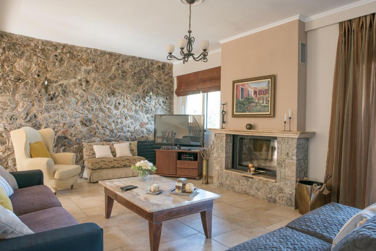 Ionian Sea View Villa By Whitedreamvillas Kato Korakiana المظهر الخارجي الصورة