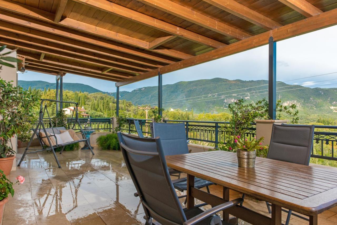 Ionian Sea View Villa By Whitedreamvillas Kato Korakiana المظهر الخارجي الصورة