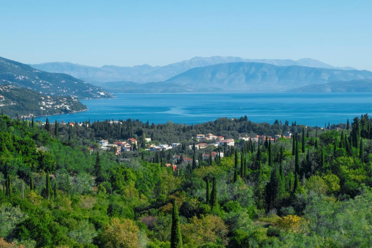 Ionian Sea View Villa By Whitedreamvillas Kato Korakiana المظهر الخارجي الصورة