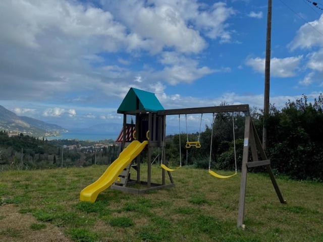 Ionian Sea View Villa By Whitedreamvillas Kato Korakiana المظهر الخارجي الصورة